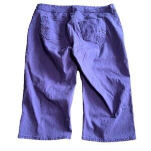 Riders by Lee Women’s Purple Capri Pants Size 20M Stretch